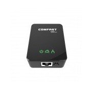Жогорку алдыңкы view of COMFAST CF-WP500M Powerline Adapter showing Ethernet port and LEDs