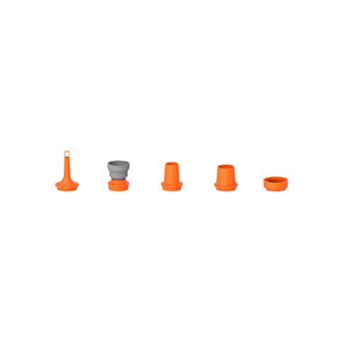 Pumpenadapter für FLEXTAILGEAR Luftpumpe (Max Pump Orange Düsen) Cover