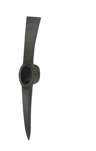 Idealspaten 38011500 Pioche avec œil ovale, Gris, 1,5 kg