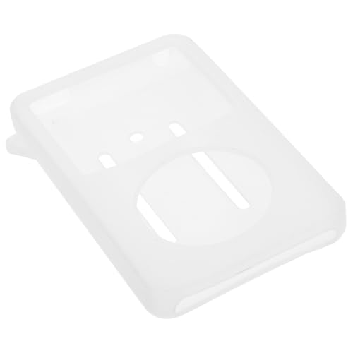 BESPORTBLE - BESPORTBLE Étui Silicone Protecteur pour Lecteur MP3 Classique Coque Souple Antichoc et Anti-Rayures Housse Flexible et Confortable Silicone Blanc