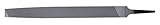 Nicholson Rectangular Mill Hand File Without Handle, Single Cut, American Pattern, Bastard Cut, 10