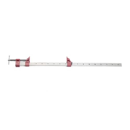 Robert Sorby Select Sash Clamp 36 914mm Heavy Duty Steel Bar Woodworking Clamp 500kg Clamping Force Parallel Tapered Jaws Twin Start Acme Thread