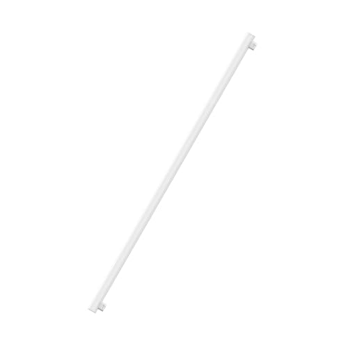 OSRAM LEDinestra stabförmige LED-Lampe aus gefrostetem Kunststoff, S14s Fassung, dimmbar, warmweißes Licht mit 2700 K, 100 cm lang, 9.9 W, 1055 lm, ausgezeichnete Farbwiedergabe mit CRI 90, EEK F.