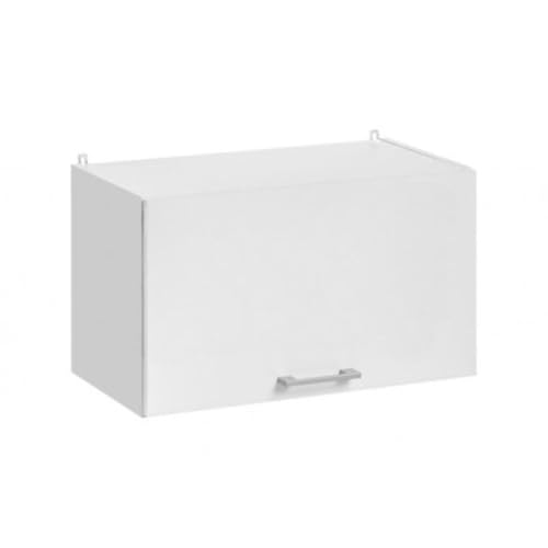 Cuisineandcie - Meuble Haut DE Cuisine ECO Blanc Porte Relevable L 60cm - Meuble Rangement, Armoire Cuisine