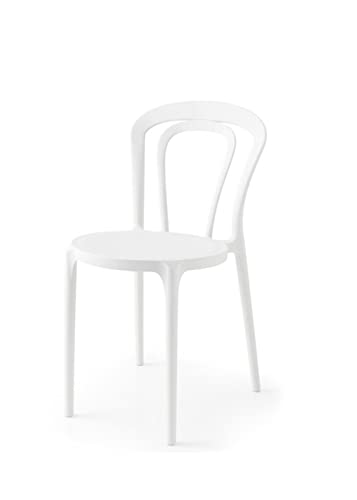 Set 4 sedie Connubia Set 4 Sedie Caffè CB/1970 Colore Bianco