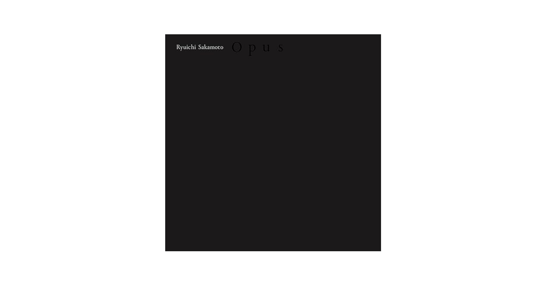5discs LP 坂本龍一 Opus RZJM67096 commmons 未開封 /01040 Opus RELEASE – commmonsmart