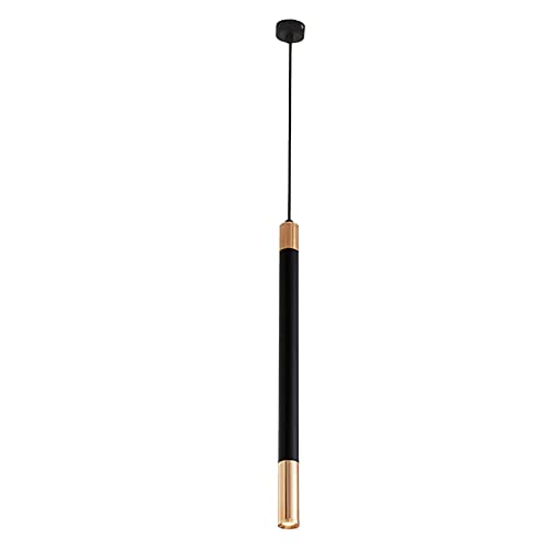 Lámpara colgante de 3W LED negra cilíndrica para eliminar zonas oscuras en barras 2