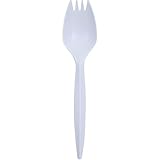 Genuine Joe Medium-Weight Spork (Pack of 1,000)