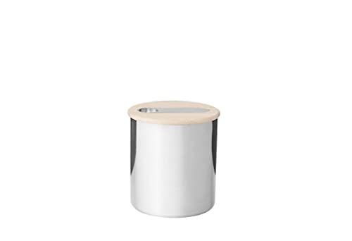 Stelton 511 Scoop Teedose mit Löffel - 0.3 kg - small 13 x 13 x 14 cm
