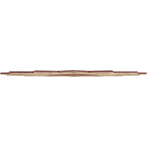 Image of Ekena Millwork 18 inchOD x 6 7 /8 inchID x 1 /4 inchT Eleanor Wood Fretwork Pierced Ceiling Medallion, Red Oak