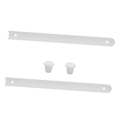 FIXOSHEE プラスチック製耐久性引き出しガイドレール 耐摩耗 耐圧設計で靴箱やキャビネット対応 多用途ドレッサースライドレール交換用パー