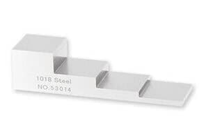Bloque de Calibración para Medidor de Espesor Ultrasónico Acer 1018 Acero 2.5mm 5mm 10mm 20mm para Calibración de Espesor y Linealidad Error ±0.01mm miniatura 2