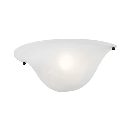 Image of Livex Lighting 1-Light Wall Sconce, Black