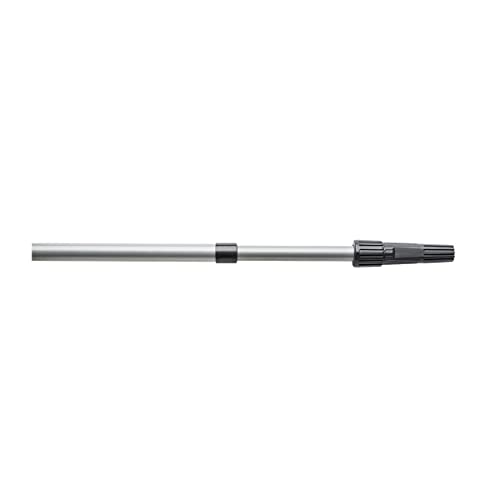 HARDY WORKING TOOLS Varilla telescópica de metal con soporte para rodillos de pintura de 0,8-1,3 m, varilla de extensión telescópica, soporte para herramientas de pintura y renovación