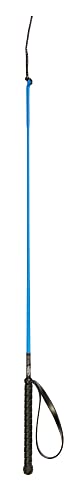 Weaver Leather Riding Whip with PVC Handle Blue