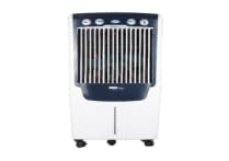 Iconic Smart Century Plus Air Cooler - White Blue; with 100+L Tank Capacity, 60 ft Air Throw, and Ice Chamber