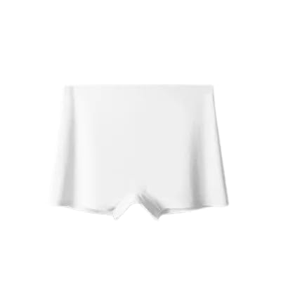 Image of LOURYN KOULYN Boy Shorts Underwear for Women Cotton Panties Mid Rise Undies Full Coverage Boxers Briefs Boyshort 4 Pack S-XXL