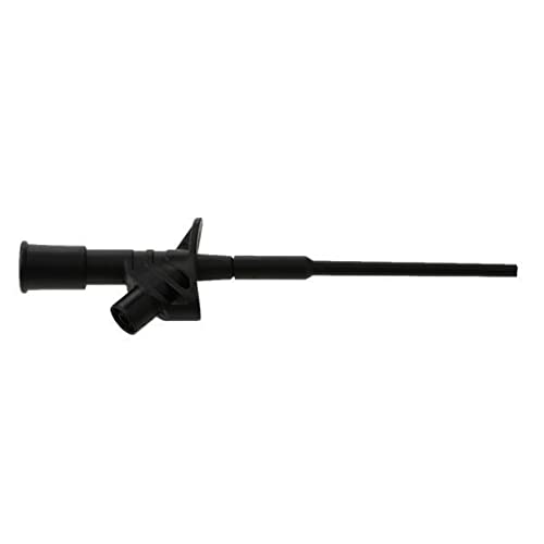 2xInsulated Quick Test Hook Clip High Voltage Flexible Testing Probe Black | Business & Industrial | Electrical & Test Equipment | Test Measurement & Inspection-picture-22