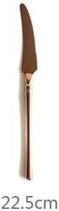 Silverware Flatware Cutlery Set, 4/16/24/32/40/48 Pieces Retro Mirror Rose Gold 304 Stainless Steel Tableware Set Main Meal Knife, Fork and Spoon.Rose Gold-48 Pieces for 1 -Rose Gold-48 Pieces for 12