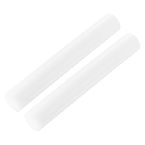 Image of MECCANIXITY ABS Plastic Rod Round Solid Bar 30 mm x 200mm White for DIY Model Material, Architectural Model Making, DIY Sand Table, Pack of 2