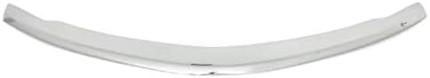 Auto Ventshade 680440 Chrome Hood Shield - Medium Profile, No Drill Installation