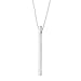 Silpada 'Minimalist' Vertical Bar Pendant Necklace in Sterling Silver, 28