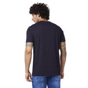 Image of Spykar Men's Solid Slim Fit T-Shirts