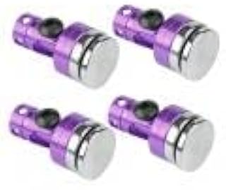 Tbest 4PCS Body Post Mount, Alloy Magnetic Body Post Mount Shell for 1:10 Drift RC Car(Purple) Magnet Rc Body Mount