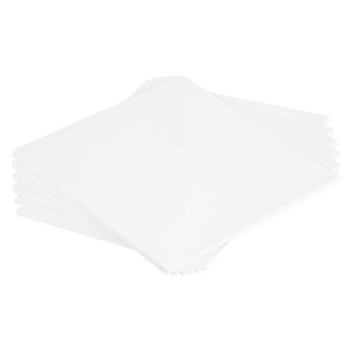 MECCANIXITY ABS Plastic Sheet 8 Inch x 8 Inch x 0.24 Inch ABS Styrene Sheets for Building Model DIY Crafts Panel White 6 Pcs