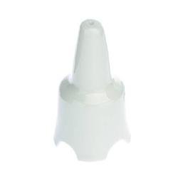 Tall White Porcelain Pie Funnel