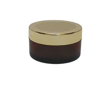 (Pack of 20 PCS) 25 Gram Amber Color Acrylic SAN JAR for DIY Cosmetic LIPBALMS,Lip Scrubs, BODYBUTTER Packaging JAR Travel Friendly with Protective Inner lid 100% Leak Proof-image-13