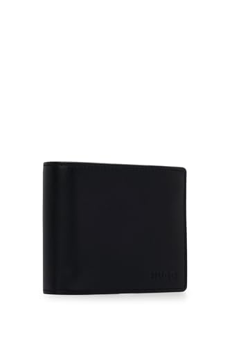 Hugo Para Hombre. 50471612 Cartera De Piel Con Logo Grabado Negro (Osfa), Casual - 8