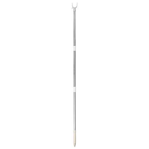 Long Reach Pole Hook, Retractable Closet Reacher