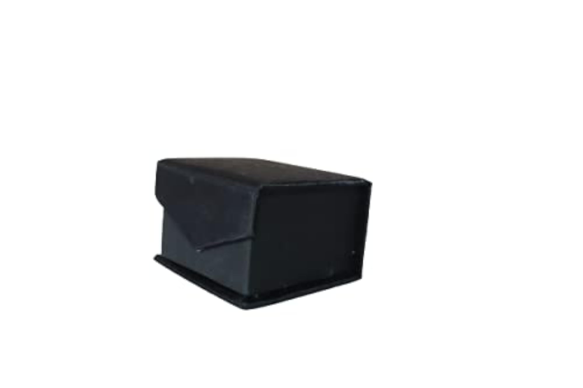 Black Velvet Flocked Jewellery Display Ring Gift Box