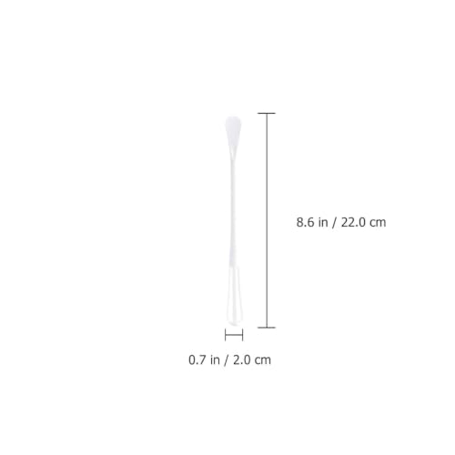 Image of 3 Pcs 2 in 1 Tiny Whisk, Multifunctional Small Whisks for Cooking, Mini Whisk, Mini Small Wisk for Blending, Whisking, Beating Ingredients, Mixing Sauces (3, White)