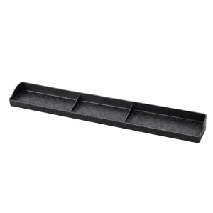 30 Inch Magnetic Stove Top Shelf Organizer – Heat Resistant Silicone Over Stove Spice Rack for Spices, Oils & Kitchen Tools (Black)