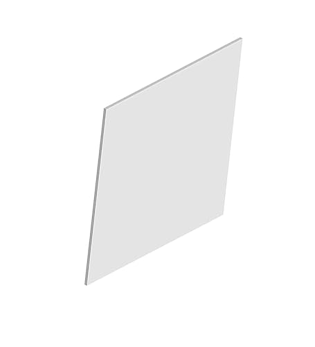 1 unidad de tablero de espuma de PVC de alta densidad - 300×400/400×600 mm - Lámina de PVC expandido de 1-7 mm de espesor for manualidades y exhibidores(400x600x2mm)