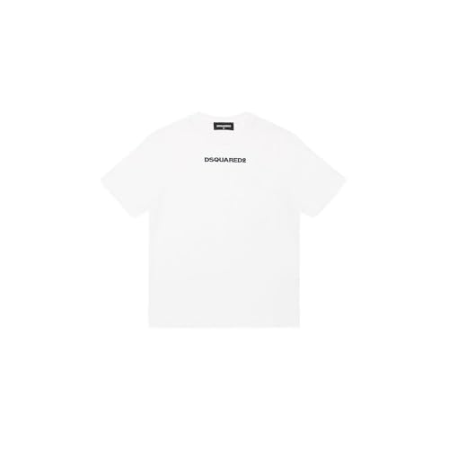 Image of DSQUARED2 Kids DQ2478 Short Sleeve T-Shirt 4 Years White