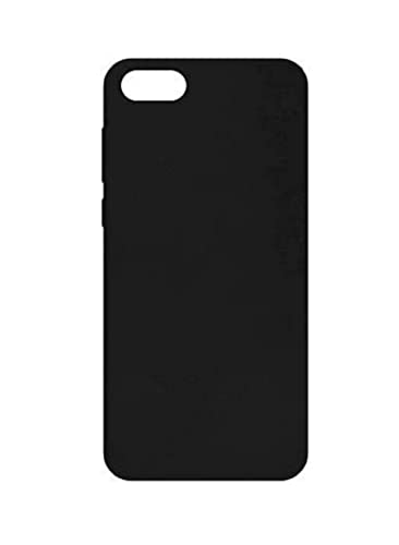 Image of Mobile Back Cover Case for Honor Y5Prime (Silicone Case|CameraProtection|Black SC1510)