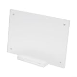 Panneaux en acrylique transparent : fabriqué à partir d'acrylique haute transparence, ce cadre garantit que vos articles affichés sont clairement visibles, ce qui le rend parfait pour la maison et le bureau.