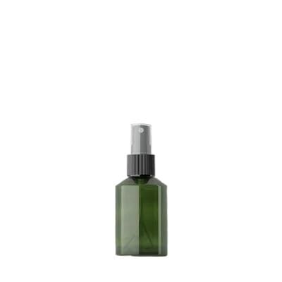 Vaporisateur Lot de 10/20 flacons pulvérisateurs rechargeables en plastique vert, 50/100/150/200 ml, for parfum voyage, contenants cosmétiques(50ml black pump,20pcs)
