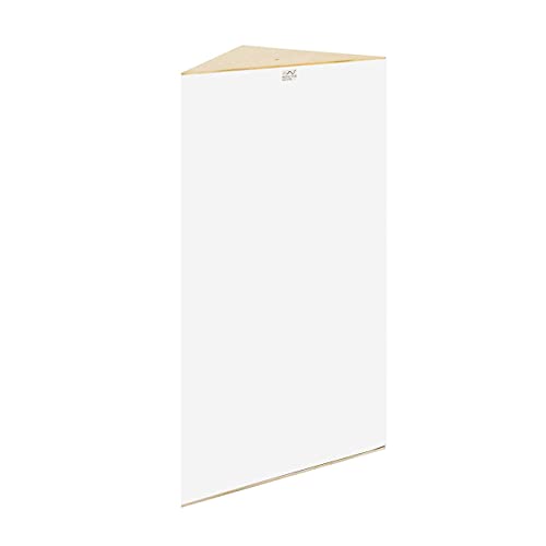 Addictive Sound Bass Trap Acoustique Triangular Standard - Acouspanel Du Son De 100cm De Hauteur - Panneau Acoustique Absorbant Le Bruit - Taille Du Triangle 35x35x50cm - Blanc