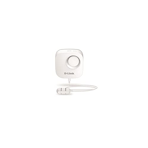 D-Link DCH-S161 Détecteur de Fuite d'eau Mydlink Wi-Fi Fonctionne avec les produits connectés, IFTTT et Google assistant- Alimentation par piles AA, durée de vie maximale de 1,5 ans