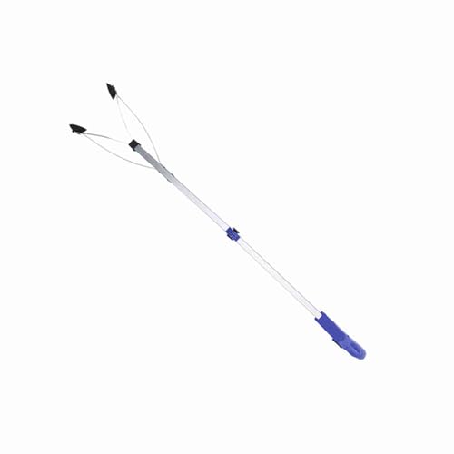 Recolector de basura para jardín con mango azul miniatura 2