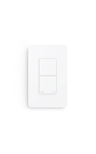 Image of Ring Sensors: Smart Light Switch - Helps deter intruders, set routines, on Amazon Sidewalk, no base station needed, neutral wire required, single pole switch