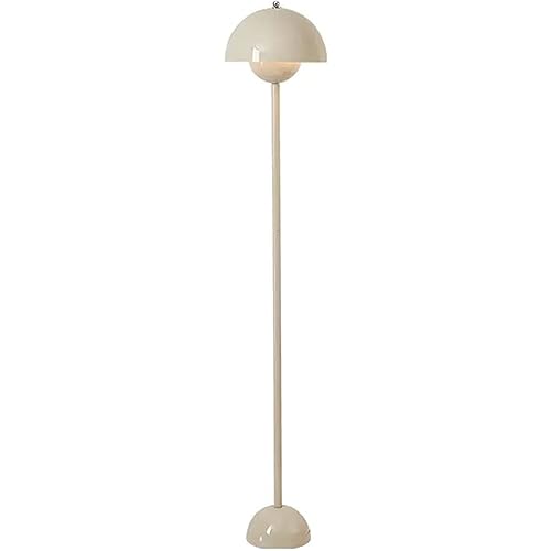 Lámpara de pie decorativa para salón y dormitorio con pantalla pintada y estilo