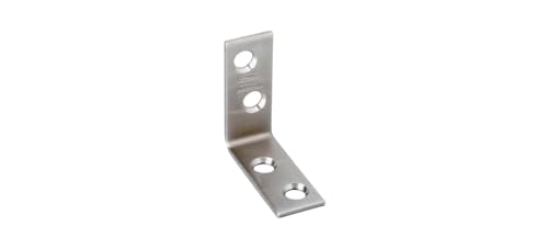 Équerre d'angle Ss1-1/2x5/8 acier d'assemblage fixation bois - 2