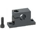 Shaft Supports - T-Shaped, Wide Side Slit Type 10mmX20mm 1pc