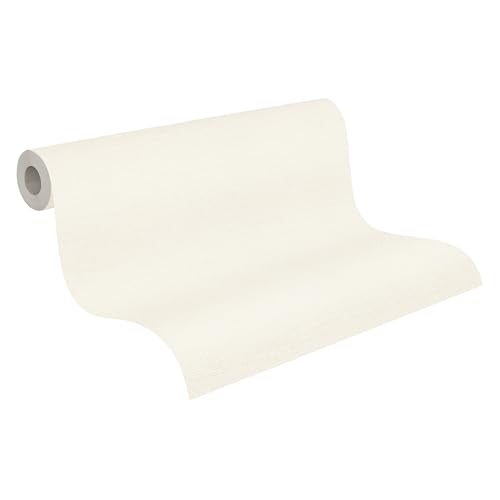 A.S. Création papel pintado Around The World blanco 10,05 m x 0,53 m 306891