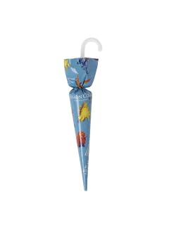 Parapluies au Chocolat au Lait Décor Dinosaures - Ombrelles Illustrées pour Goûters - Présentoir de 32 x 15g
